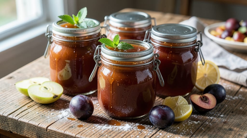 Apple Plum Sauce Recipe Canning: Fruit-Packed Preserves With 12-Month Shelf Life
