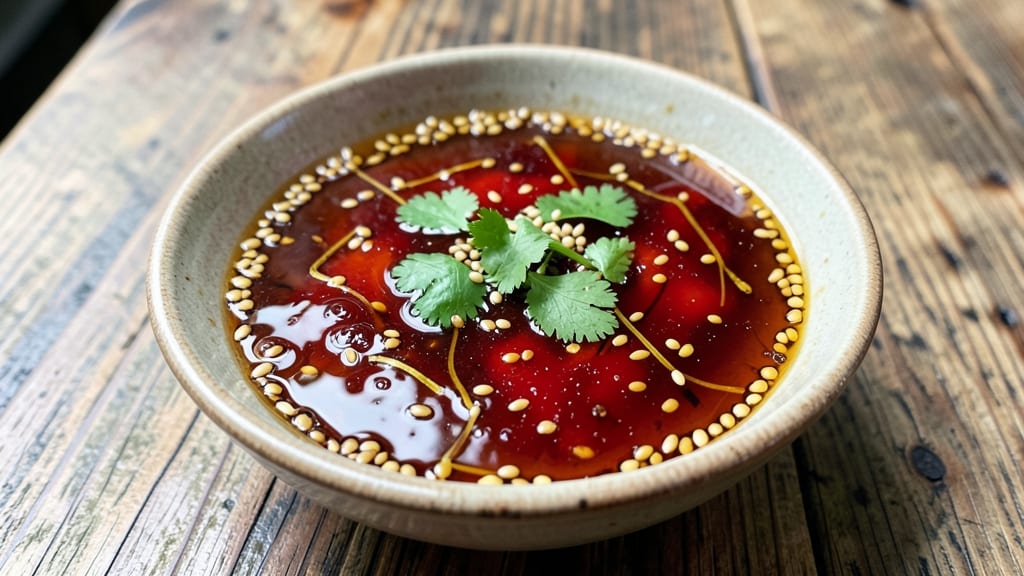 Bao Bun Dipping Sauce Recipe: Smoky Chili Oil Velocity with Sesame Zing