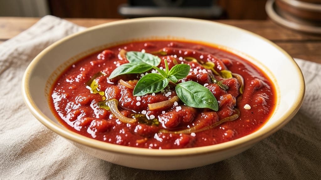Barefoot Contessa's Tomato Sauce Recipe: Slow-Simmered Umami Bomb With Fresh Basil Zing