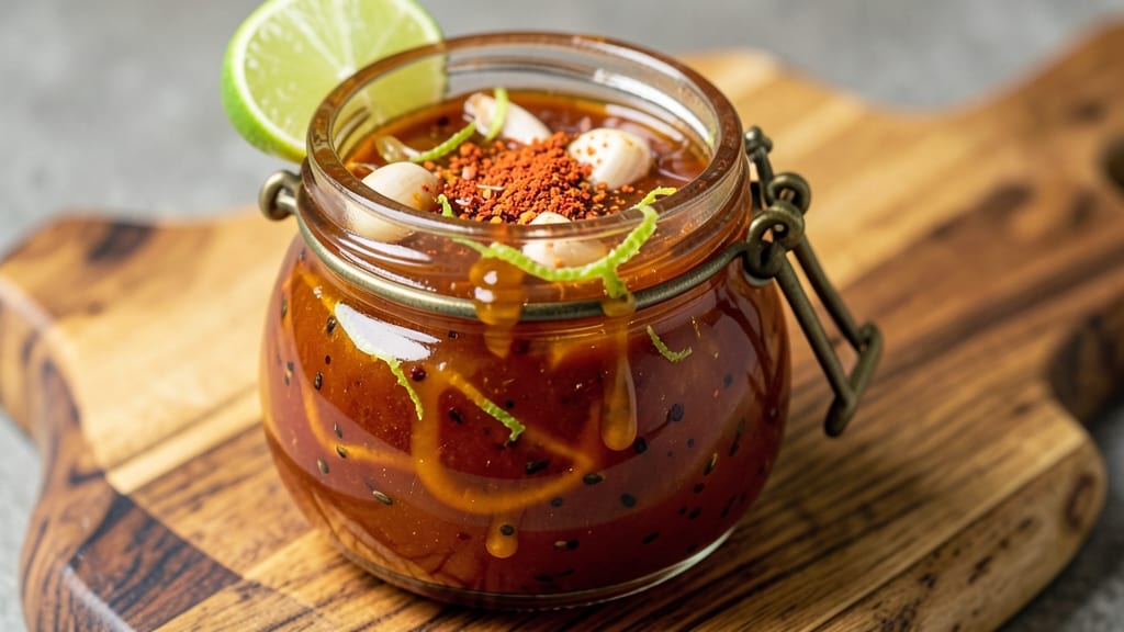 Atomic Hot Sauce Recipe: Fiery Ghost Pepper and Lime Zing