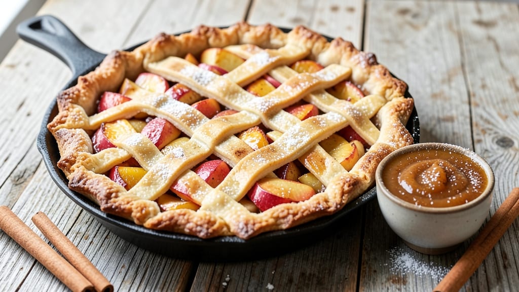 Apple Pie Recipe With Apple Sauce: Flaky Crust and Spiced Filling Fusion