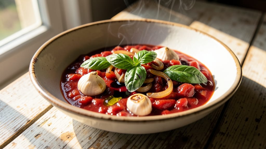 Basic Italian Sauce Recipe: Tomato-Basil Simmer for Pasta Perfection