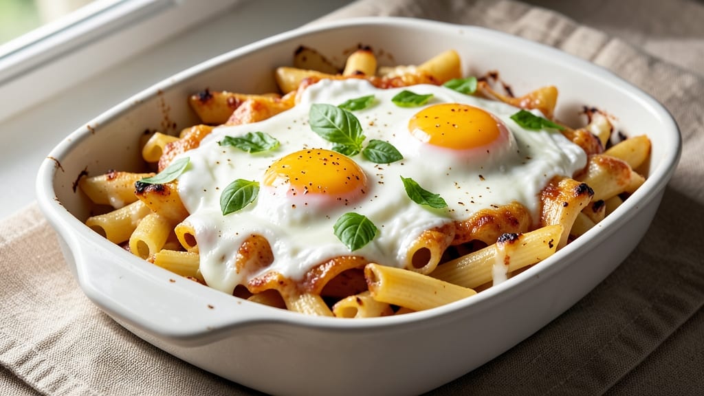 Baked Ziti Sbarro-Style Recipe: White Sauce That Stays Creamy and Clings to Every Noodle