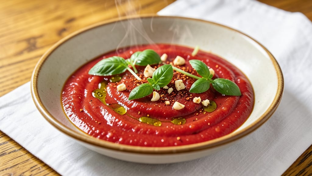 Carrabba's Mezzaluna Sauce Recipe: Silky Tomato-Basil Velocity With Celery Crown Crunch