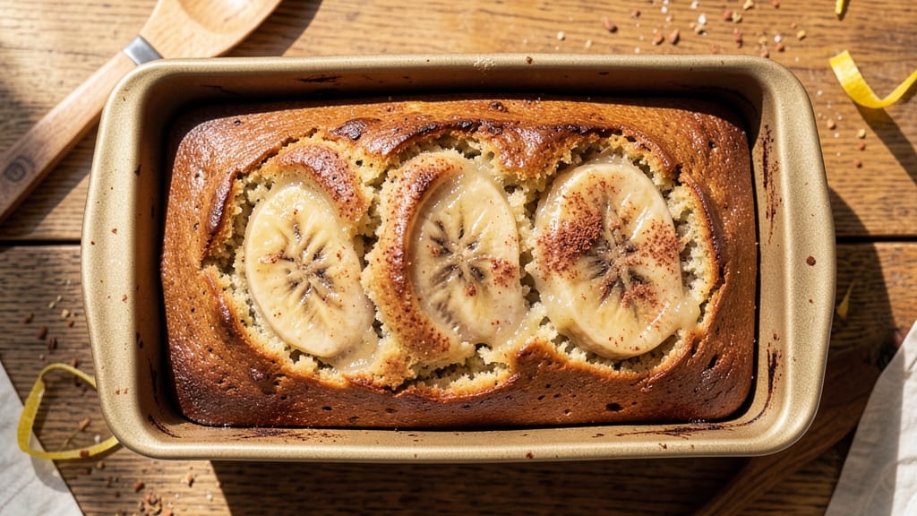 Banana Bread Recipe With Applesauce and 3 Bananas: Moist Crumb From Natural Sweetness
