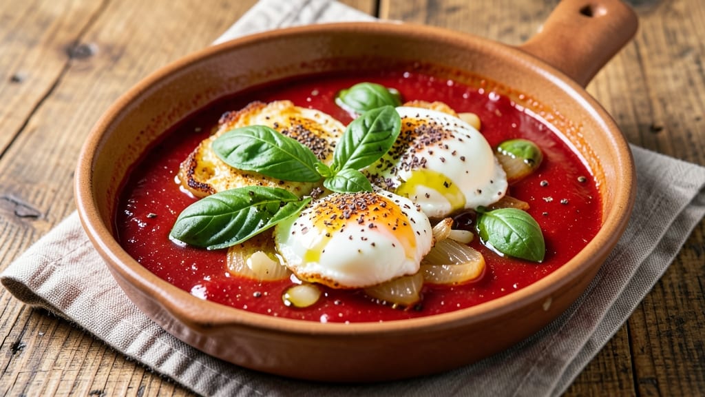 Baked Eggs in Tomato Sauce Recipe: Golden Yolk Magic in 20 Minutes
