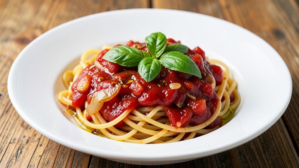 Basic Italian Spaghetti Sauce Recipe: Pantry Staples Simmered to Rich Depth