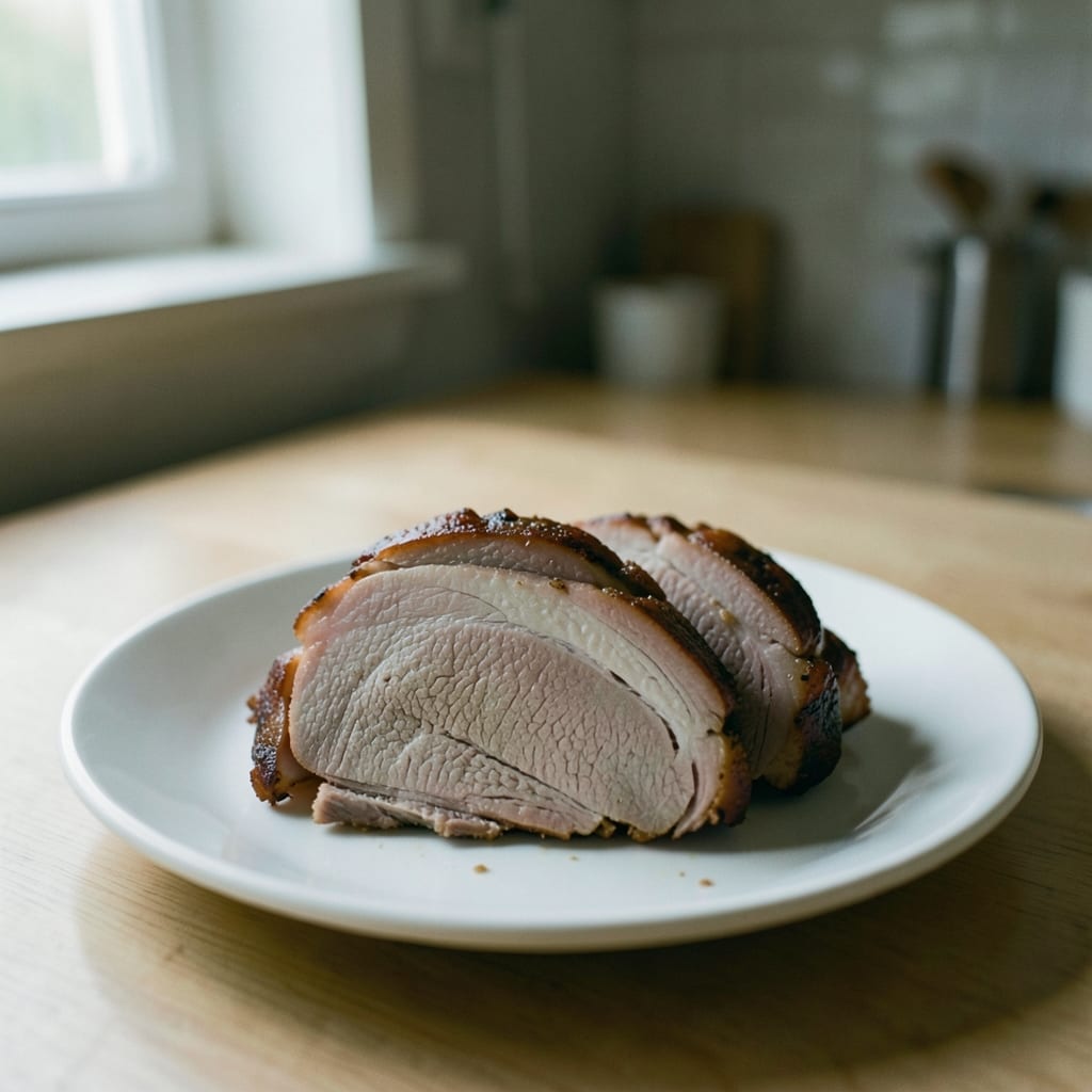 The dish as the corrected method produces it