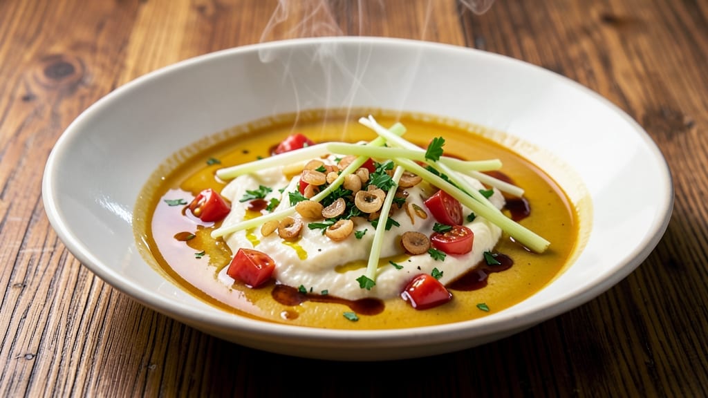 Balmoral Sauce Recipe: Creamy Tomato and Herb Velocity With Celery Crown Crunch