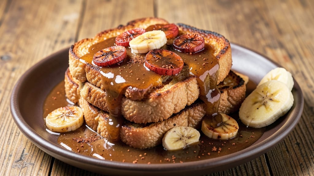 Banana Foster French Toast Sauce Recipe: Rum-Caramelized Drizzle With Vanilla Kiss