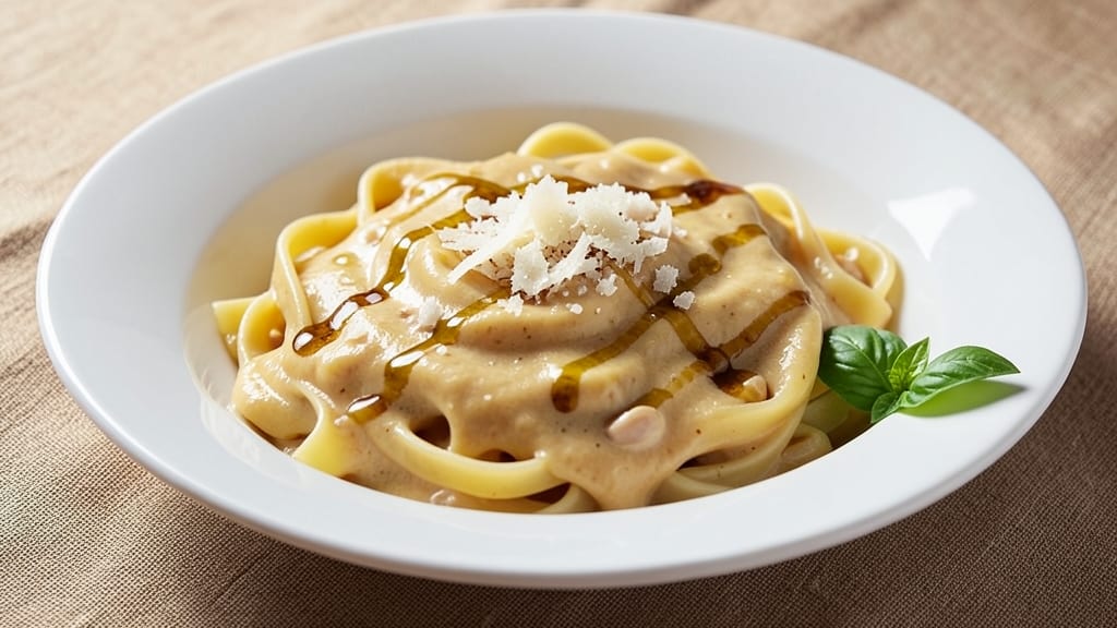 Alfredo Sauce Recipe With Parmigiano Reggiano: Ultra-Smooth Emulsion Without Curdling