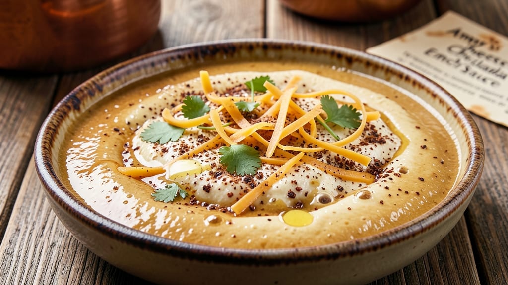 Amy's Cheese Enchilada Sauce Recipe: Smoky Cheddar Velocity With Spiced Tortilla Crunch