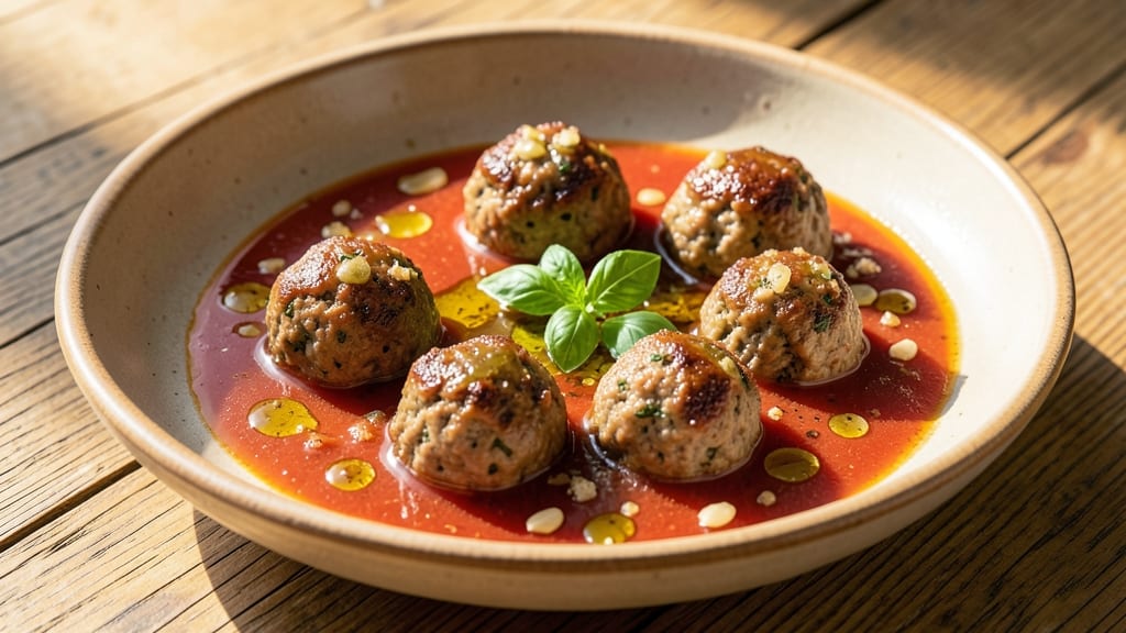Authentic Italian Meatball Sauce Recipe: Slow-Simmered Tomato Umami With Fresh Basil Zing