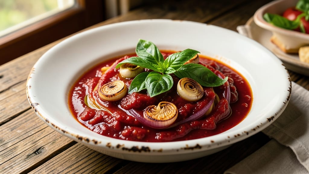 Authentic Sicilian Spaghetti Sauce Recipe: Slow-Simmered Umami with Crispy Fried Garlic