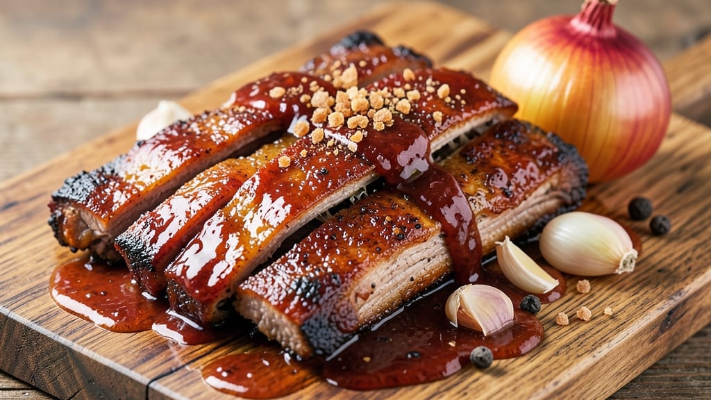 Barbecue Sauce Ribs Recipe: Oven-Baked Fall-Apart Tenderness With Sticky Glaze